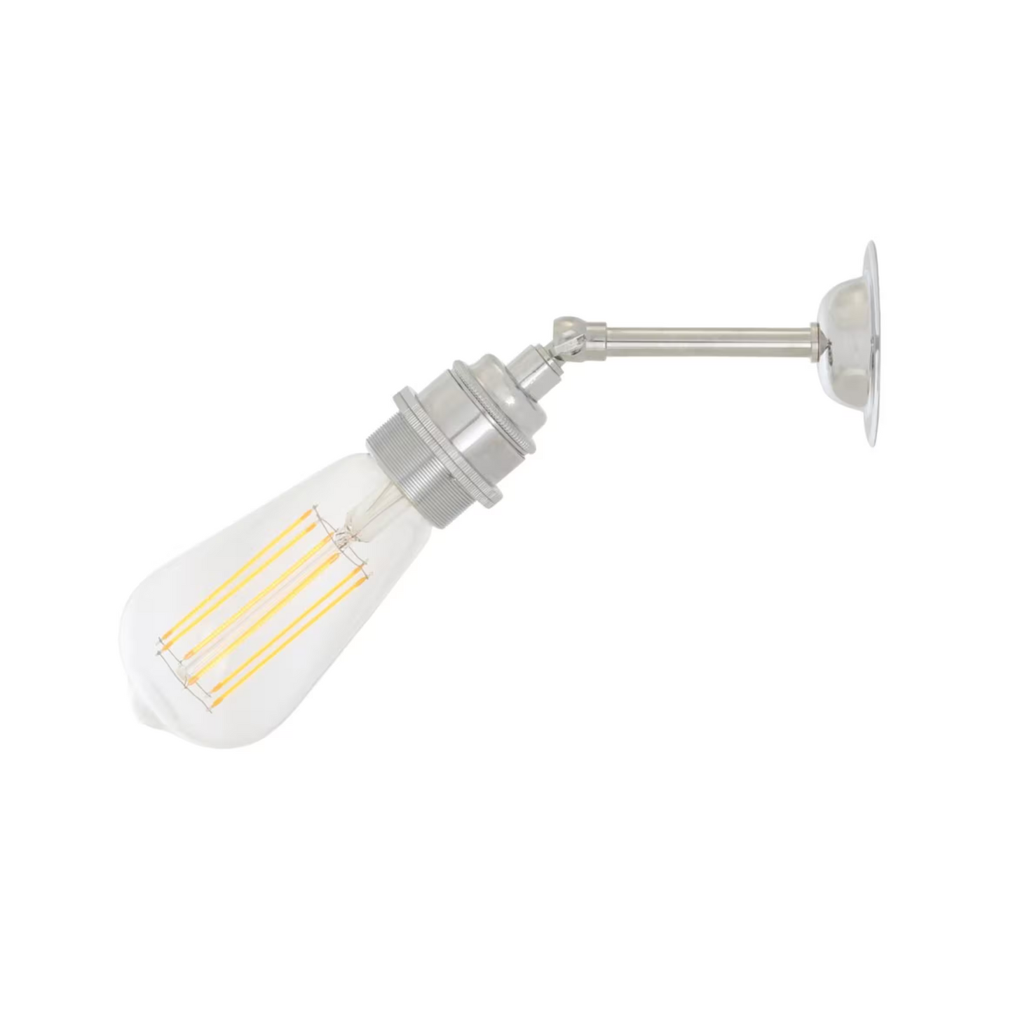 Lome Vintage Bare Bulb Wall Light
