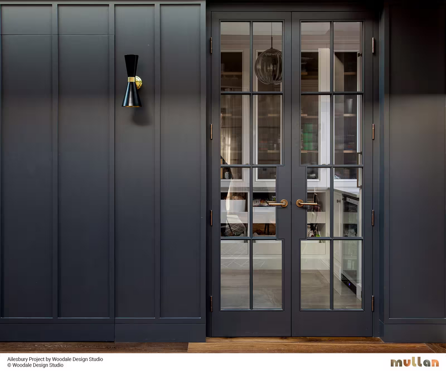 Cairo Mid-Century Double Cone Wall Light