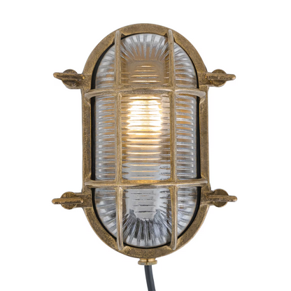 Ruben Small Oval Marine Wall Light