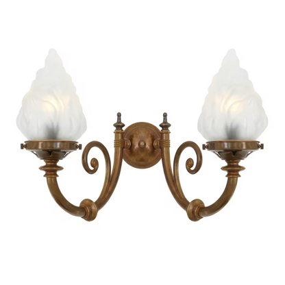 Darwin Two-Arm Traditional Wall Light