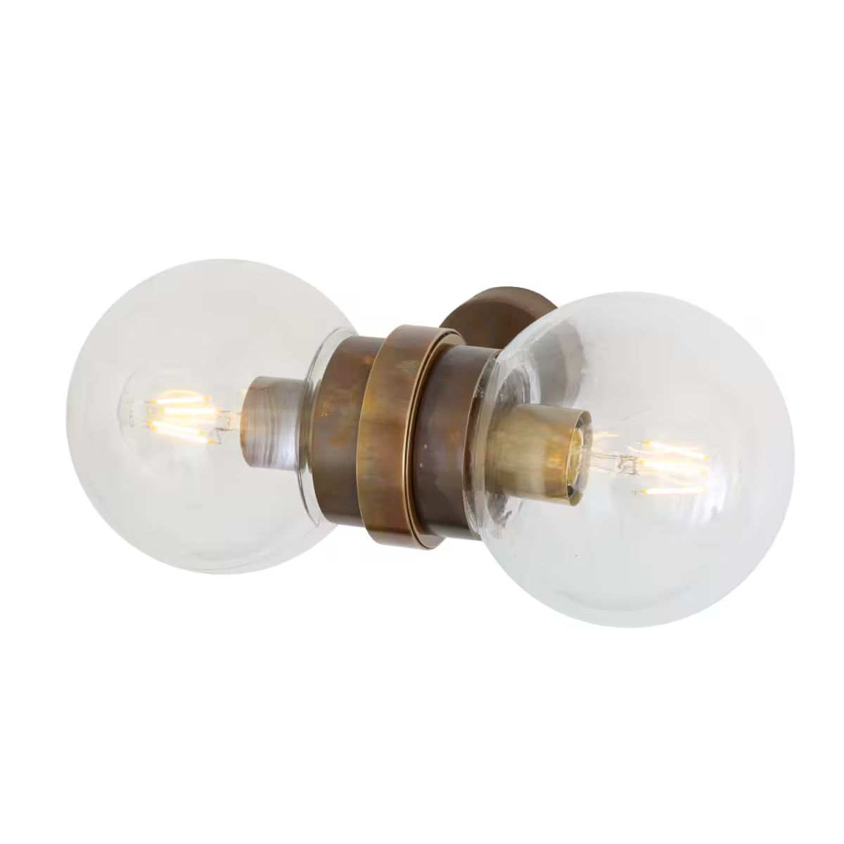 Eske Modern Double Globe Wall Light