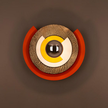 Mars Colourful Disc Wall Light