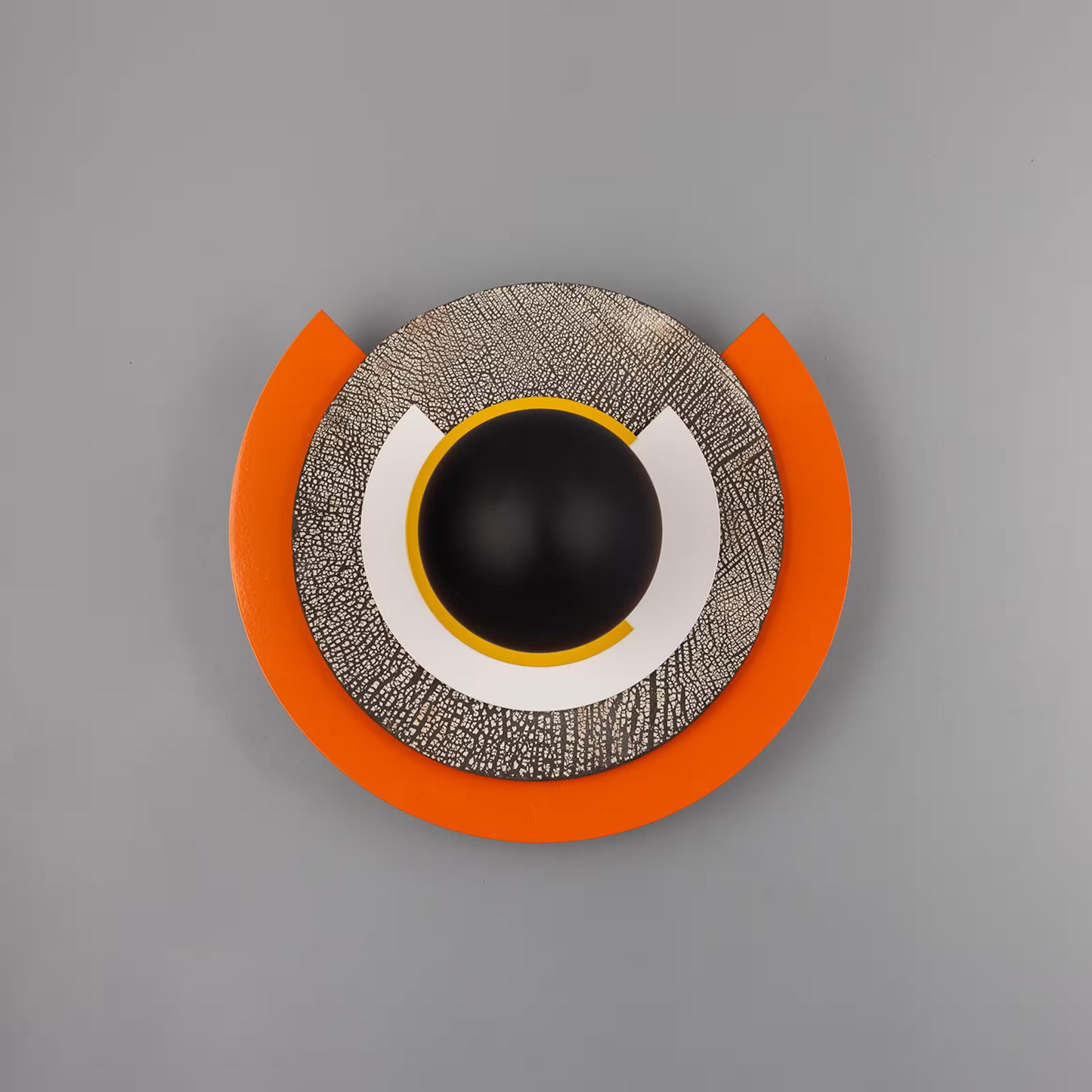 Mars Colourful Disc Wall Light