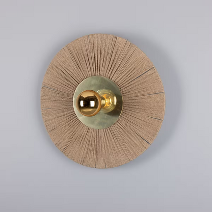 Syracuse Raffia Rope Wall Light
