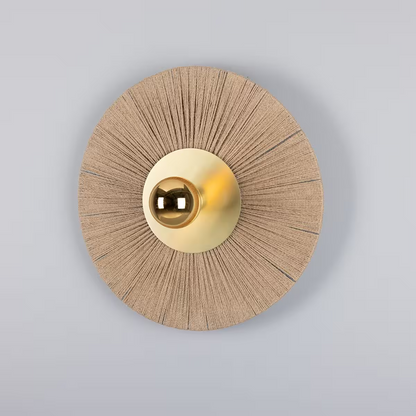 Syracuse Raffia Rope Wall Light