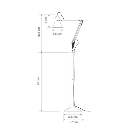 Original 1227 Floor Lamp - National Trust Edition