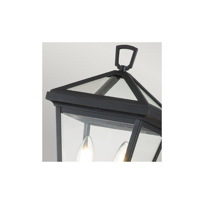 Alford Place 2-Light Pillar Lantern in Museum Black