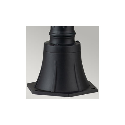 Alford Place 2-Light Pillar Lantern in Museum Black