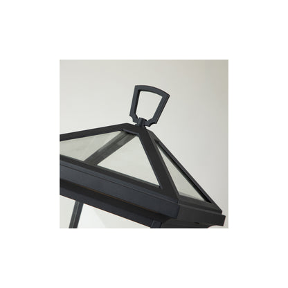 Alford Place 2-Light Pedestal Lantern in Museum Black
