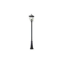 Alford Place 4-Light Lamp Post in Museum Black