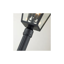 Alford Place 4-Light Lamp Post in Museum Black