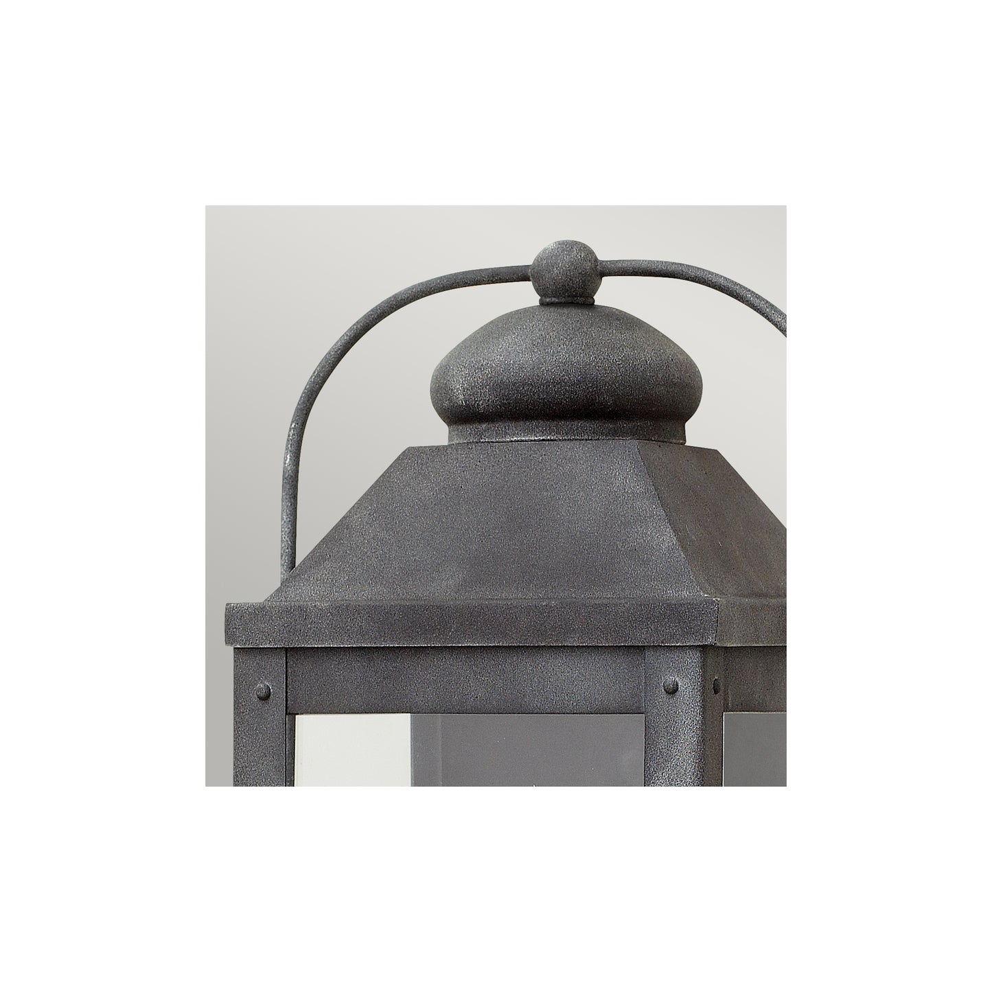 Anchorage 2-Light Wall Lantern in Aged Zinc