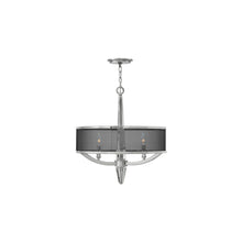 Ascher 3-Light Pendant in Polished Nickel