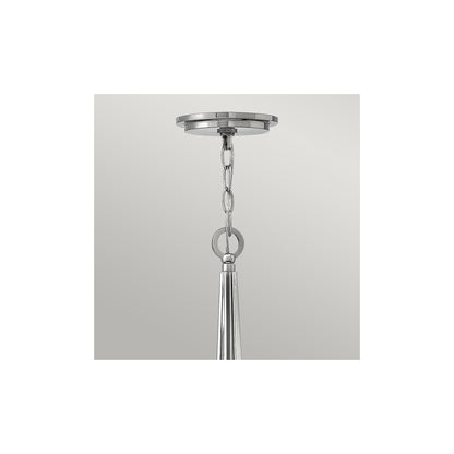 Ascher 3-Light Pendant in Polished Nickel
