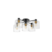 Axel 5-Light Semi-Flush Mount