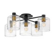 Axel 5-Light Semi-Flush Mount