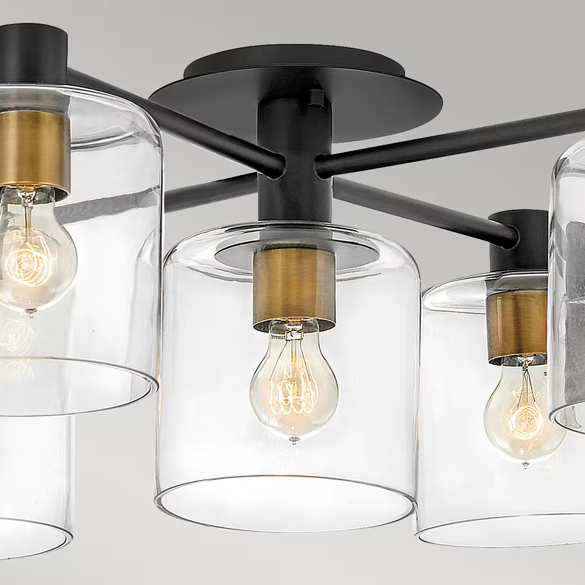 Axel 5-Light Semi-Flush Mount
