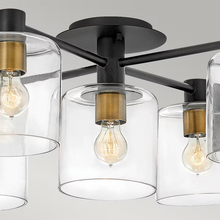 Axel 5-Light Semi-Flush Mount