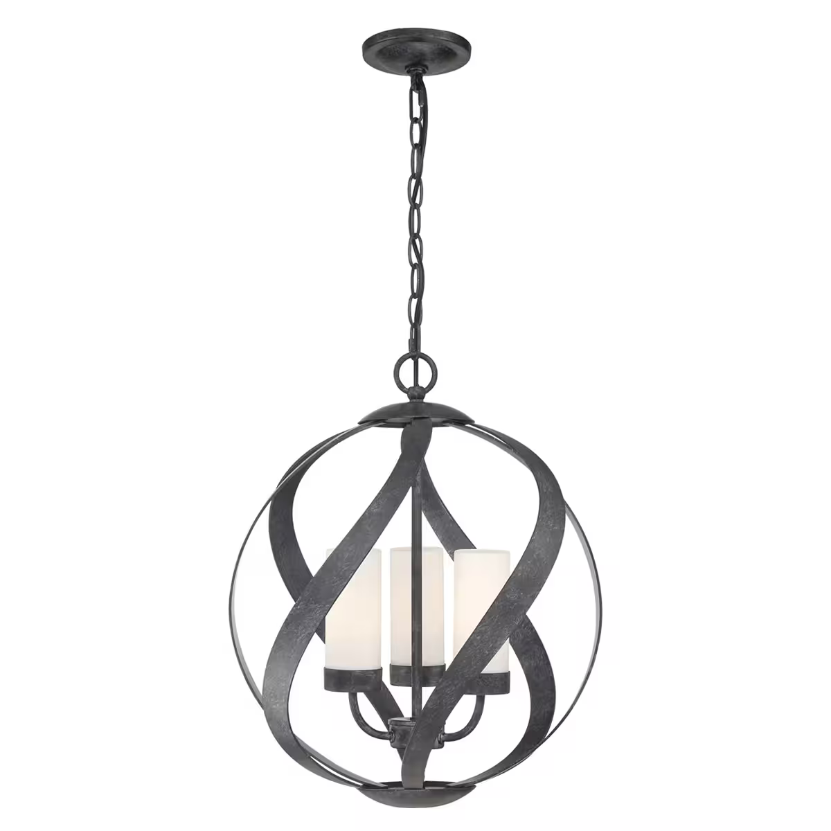 Blacksmith 3-Light Outdoor Chandelier