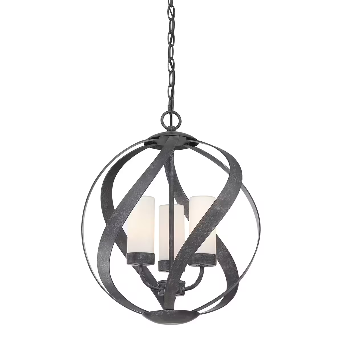 Blacksmith 3-Light Outdoor Chandelier