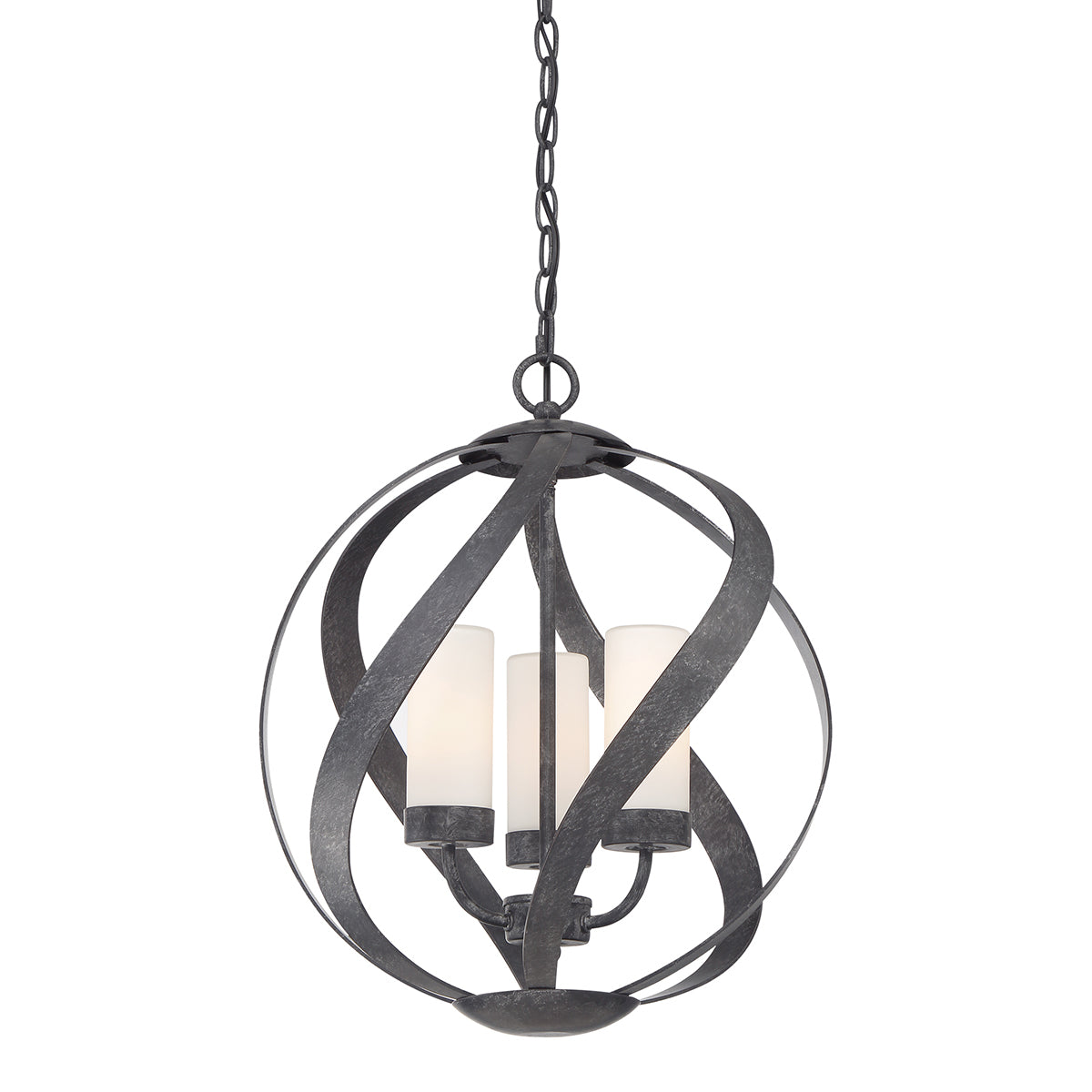 Quintiesse Blacksmith 3-Light Outdoor Chandelier