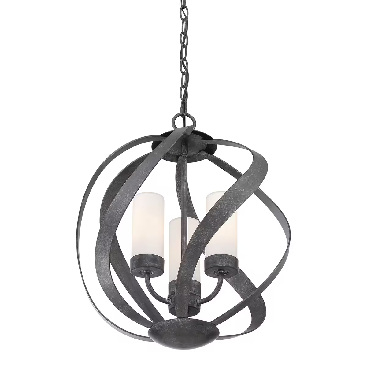 Blacksmith 3-Light Outdoor Chandelier
