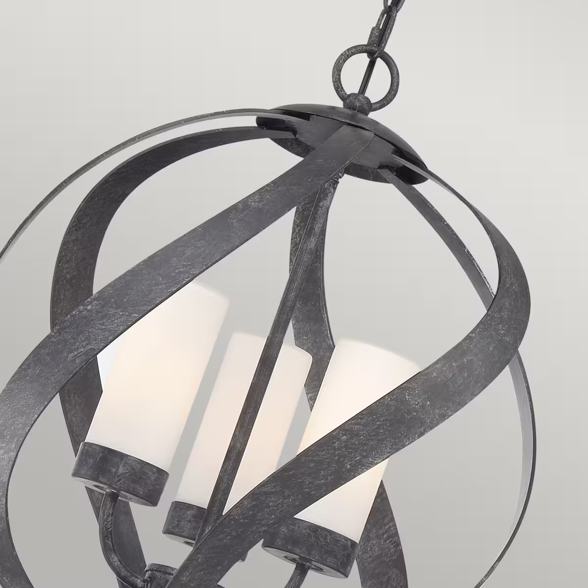 Blacksmith 3-Light Outdoor Chandelier