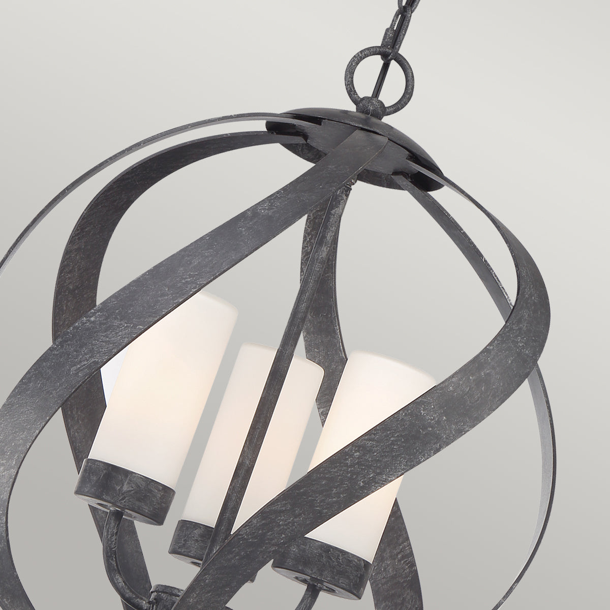 Quintiesse Blacksmith 3-Light Outdoor Chandelier