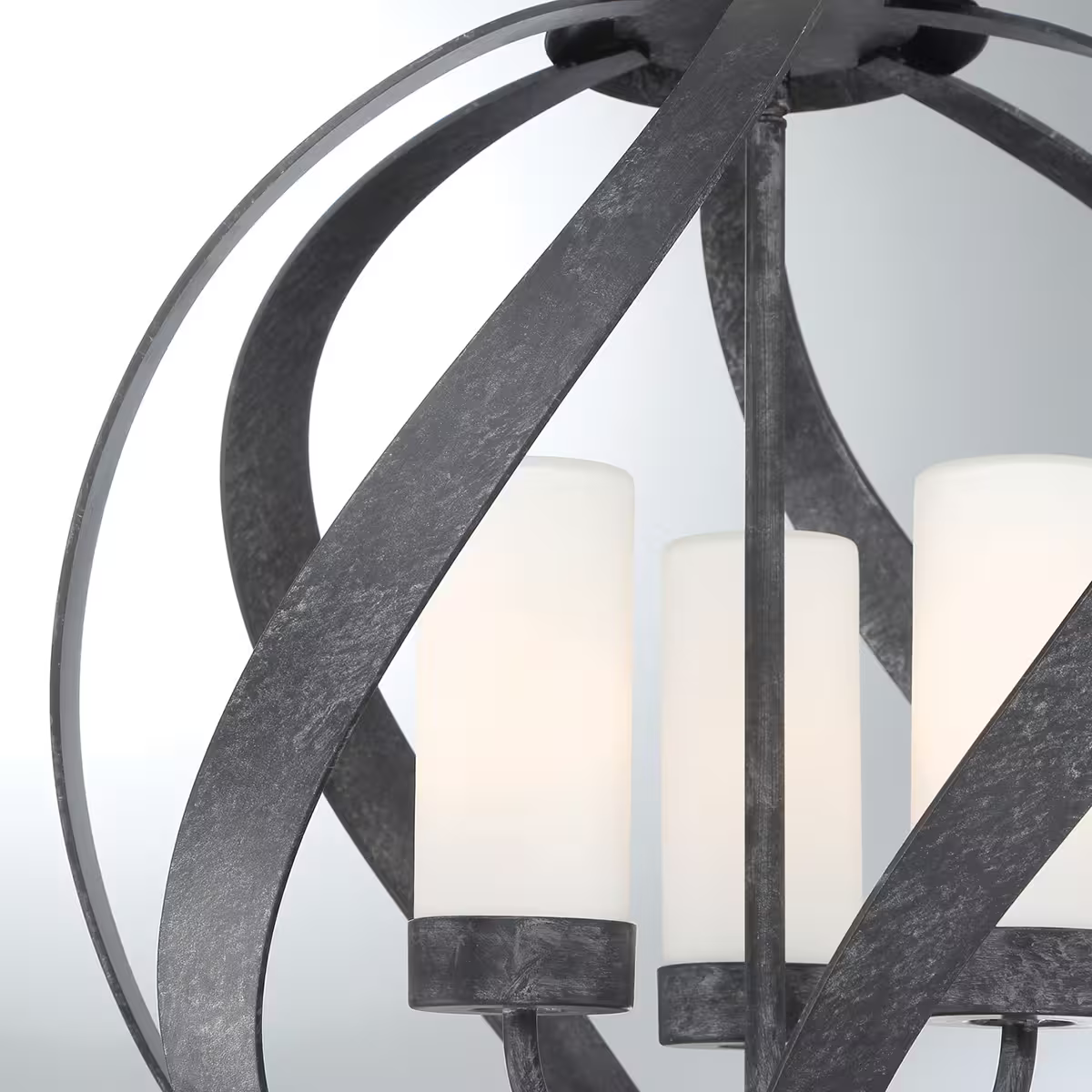 Blacksmith 3-Light Outdoor Chandelier