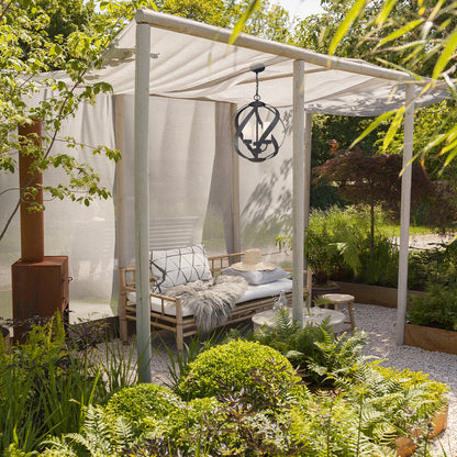 Quintiesse Blacksmith 3-Light Outdoor Chandelier