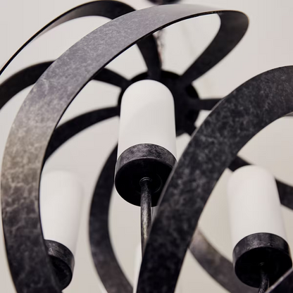 Blacksmith 4-Light Outdoor Chandelier