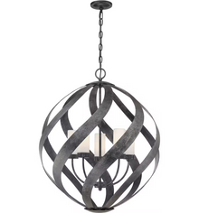 Blacksmith 5-Light Outdoor Chandelier Pendant