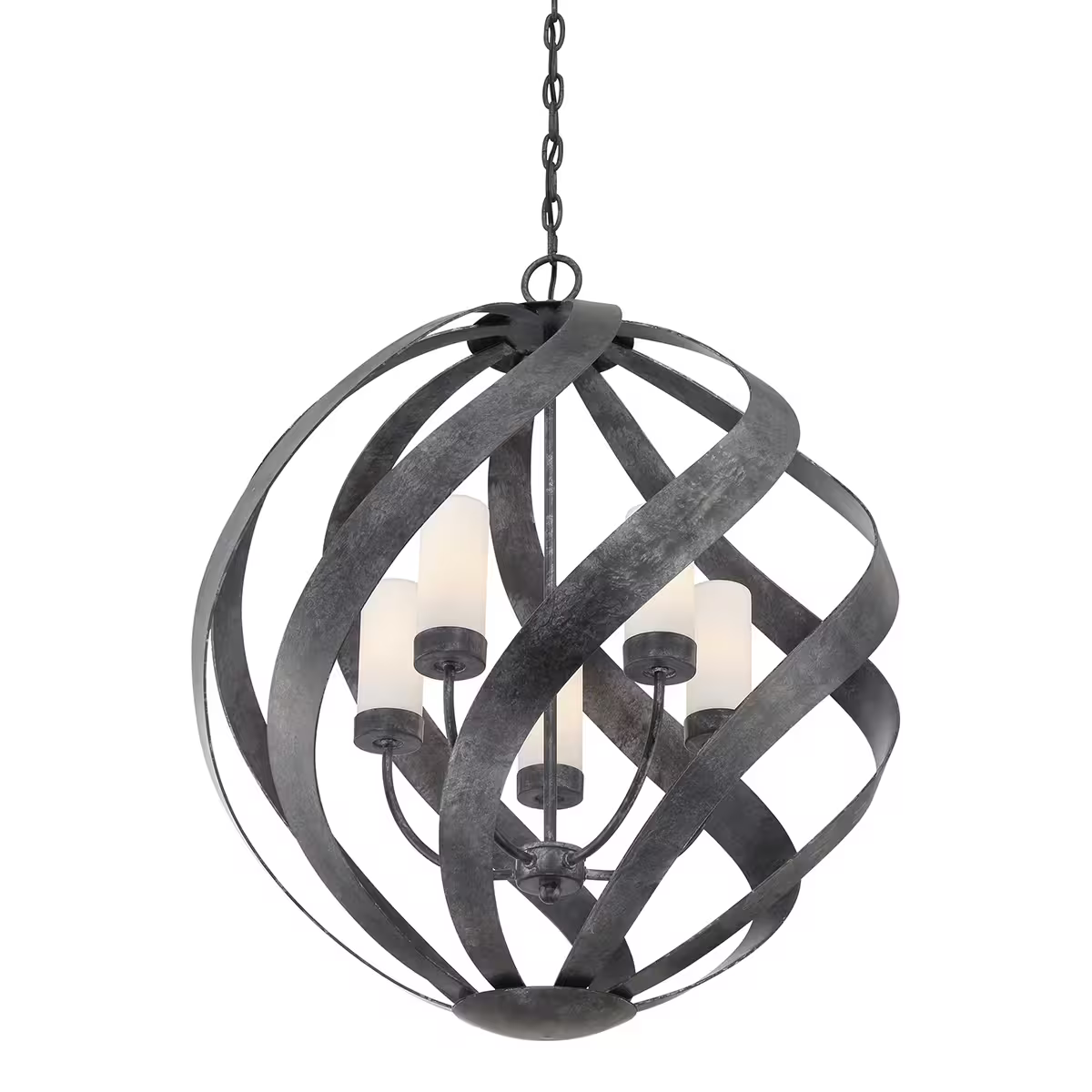 Blacksmith 5-Light Outdoor Chandelier Pendant