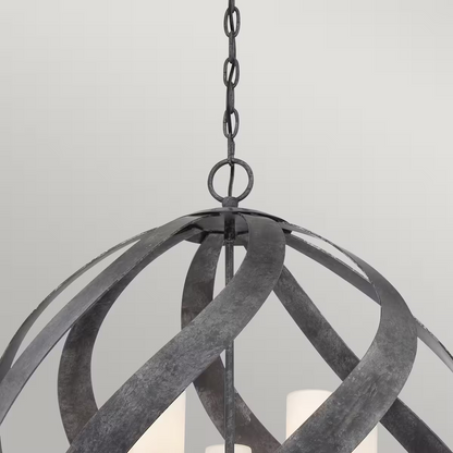 Blacksmith 5-Light Outdoor Chandelier Pendant