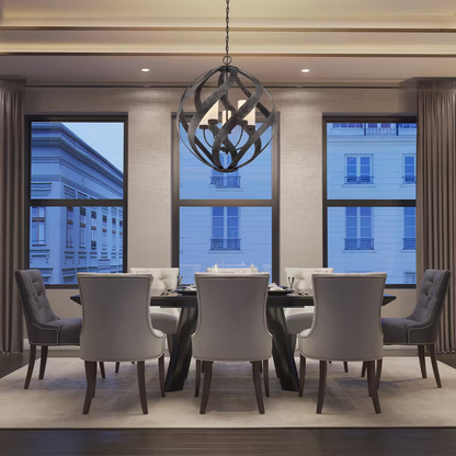 Blacksmith 5-Light Outdoor Chandelier Pendant
