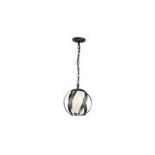 Blacksmith 1-Light Outdoor Pendant in Old Black