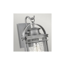 Booker 1-Light Wall Lantern in Industrial Aluminium