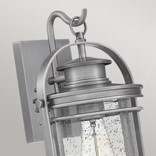 Booker 1-Light Wall Lantern in Industrial Aluminium