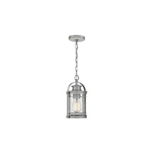Booker 1-Light Small Chain Lantern in Industrial Aluminium