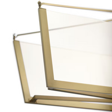Calters LED Isle Pendant in Champagne Gold