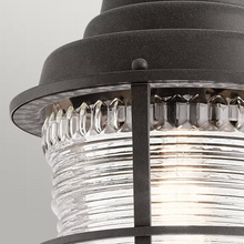 Chance Harbor 1-Light Chain Lantern in Weathered Zinc