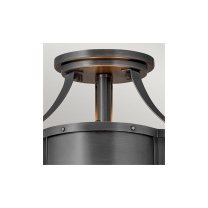 Chance 2-Light Semi-Flush Mount