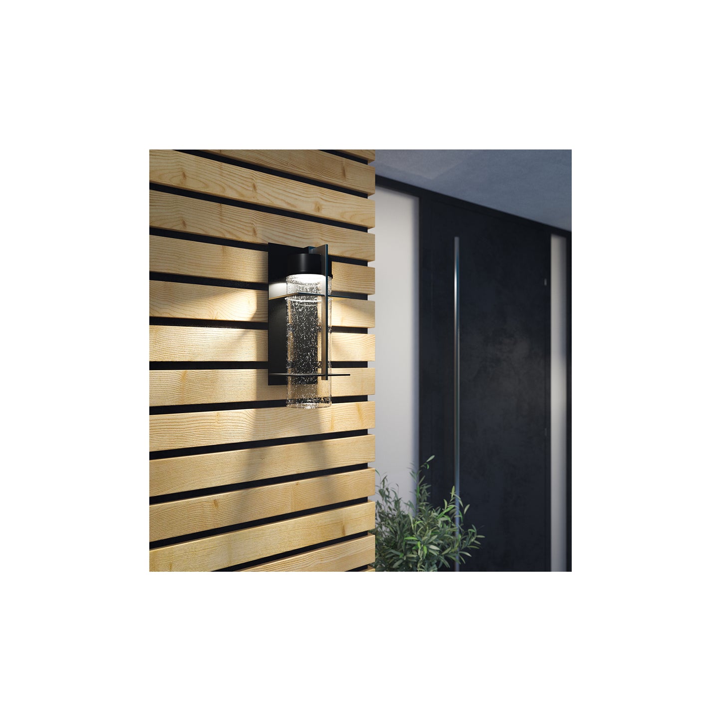 Eames LED Wall Lantern in Earth Black