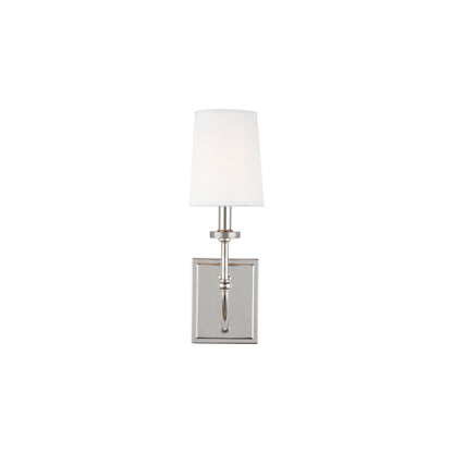 Felixstowe 1-Light Wall Light in Polished Chrome
