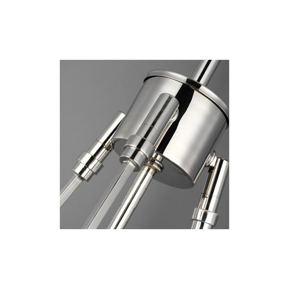 Harper 1-Light Pendant in Polished Nickel