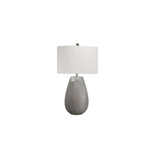 Harrow 1-Light Table Lamp in Silver