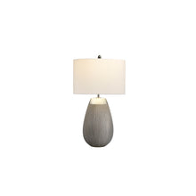 Harrow 1-Light Table Lamp in Silver