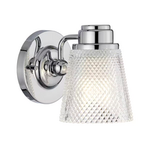 Hudson 1-Light Wall Light in Polished Chrome