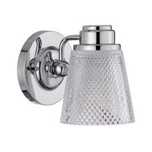 Hudson 1-Light Wall Light in Polished Chrome