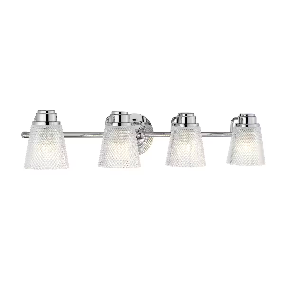 Hudson 4-Light Wall Light in Polished Chrome